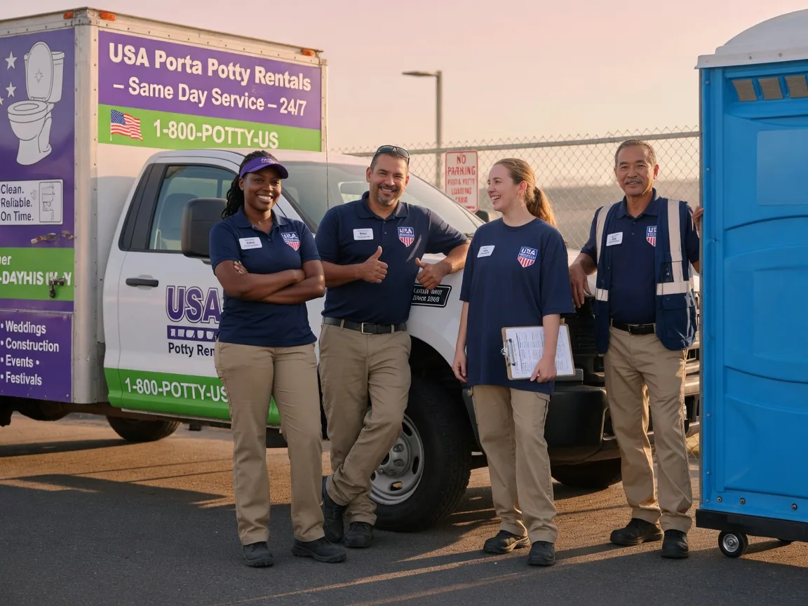 Porta Potty Rental company in Meeker, OK